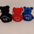 Vtg Wayne Gretzky 1999 Salvino   s Bammers  Bean Bears  3 Pcs  Black  Red    Blue