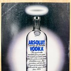 1986 Absolut Vodka Perfection Halo  Vintage Print Ad Alcohol Liquor Advert Art