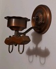 Vintage Lavery   Co Western Ranch Motif Light Fixtures Wall Sconces Oxen Yoke