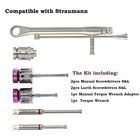 Implant Straumann Scs Screwdriver Hand Drivers Torque Wrench Prosthetic Kit