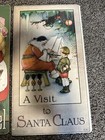Lot Of 3 Antique Childrens Stecher Story Books 1916   1919 Santa Great Condition