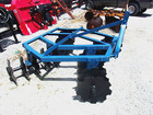 Used Tractor Supply 6ft  3 Pt  Lift Disc Harrow free 1000 Mile Shipping From Ky 