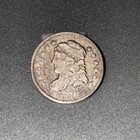 Original Vf    xf 1837 Capped Bust 5c Silver Half Dime 