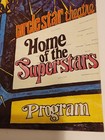 Vintage Circle Star Theatre Home Of  The Superstars Program  