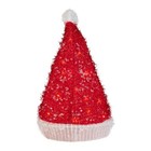 Northlight 12 25  Lighted Santa Hat Christmas Tree Topper  Clear Lights