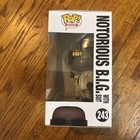 Funko Pop  Vinyl  Notorious B i g  With Suit - Foot Locker  exclusive   243