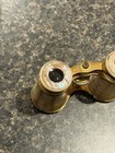 Antique Lemaire Opera Glasses Mother Of Pearl Brass French Theater Binoculars