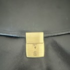 Jack Georges Black Men s Briefcase document Case Push Lock Zip Inner Pockets