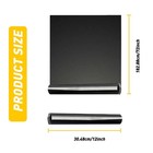 12 x72  Gloss Dark Black Smoke Headlight Taillight Fog Lamp Tint Film Vinyl 1-10