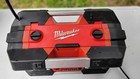 Milwaukee Job Site Radio  2790-20 Ac dc Versatility Weather Sealed Aux Partment