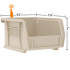 Akro-mils 30220 Akrobins Plastic Storage Bins  Space-saving Stackable Bins    