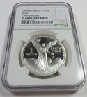 1989 Mo Ngc Pf68 Ucam  999 With Dot Mexico 1 Oz Silver Libertad Onza Coin 55314b