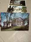 Lot Of 3 Vintage Antique Virginia Postcards Historical Buildings State Capitol