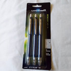 Nos Uni-ball Jetstream Retractable Point Pens  0 7mm  Black Ink Fine Lot 6 New