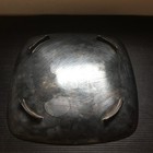 Vintage Cheshire 268 Silver Plate Rounded Square Tray Serving Dish Footed 10 5 l