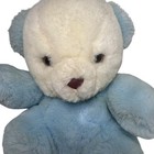 Eden 8    Teddy Bear Plush Pastel Blue Vintage Stuffed Lovey Rare Fast Shipping