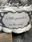 Elephant Baby Diaper Cake Shower Gift Centerpiece Newborn Jungle Zoo Safari