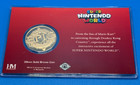 Epic Universe First Anniversary One Year Bronze Coin Super Nintendo World