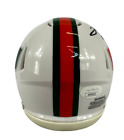 Clinton Portis Autographed Signed Inscribed Mini Helmet Miami Hurricanes Jsa Coa