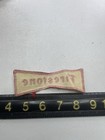 Vintage Car Care Firestone Tires Automotive Uniform   Advertising Patch T200