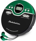 Studebaker Green Retro Portable Cd Player   Cd-r rw Mp3 Playback   Programmable