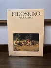 Vintage Fedoskino Russian Lacquer Box Ussr Book 1990 Miniature Painting Art Wood