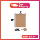 Mega Format Cardboard Sheets - Chipboard  022 Thick  Large Sheets  8  X 10   5-p