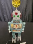 Vintage Rosko Rocket Man In Space Armor  Battery Operated Used