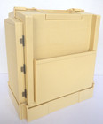 Vintage Singer Home Chest Sewing Notions Fold Out Box Thread   Accessories