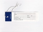United Airlines Tulip  Battleship Era Passenger Luggage Bag Tag