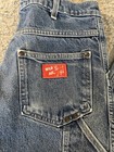 Vintage 90s Rare Wild Ass Blue Denim Carpenter Jeans Size 32x32