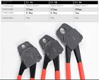 Combo Angle Head Pex Pipe Plumbing Crimping Tool For Copper Crimp Jaw Sets 1 2 