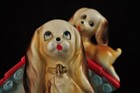 Vintage Japan Dog And Puppy House Bank