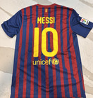 Nike Dri Fit Fc Barcelona Messi 2011 2012 Home Jersey La Liga Lfp Size M