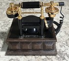 Vintage Deco-tel Rotary Phone Very Nice Woith Cord Untested