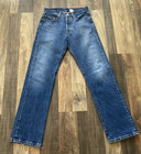 Vintage Levi s 501 Jeans  Size W28 L31 Blue Denim Button Fly 15501-0186