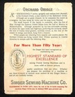 Singer Sewing American Songbird Orchard Oriole W  Egg Trade Card C1900