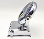 Stainless Metal Globe Perpetual Flip 3  Desk Calendar Vtg Collectible  Japan