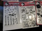 Lot Of 12 Maymay Made It Acrylic Clear Stamp Sets Assorted Subjects See Pics  