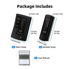 Network Cable Tester For Rj45 Rj11  Ethernet Cable Tester Tool For Cat5 cat5e ca