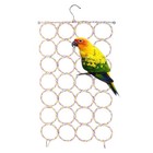 2 Packs Parrot Swing Hanging Toys  Bird Climbing Rope Net Ladders Small Mediu   