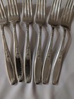 1847 Rogers Bros Ambassador 6 Dinner Forks Silverplate