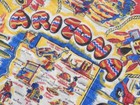 Vintage 1940-50s Arizona Map Souvenir Table Cloth - Southwestern Route 66 Mint