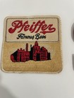 Pfeiffer Beer Patches Vintage Hard To Find One New Old Stock   One Slighty Used