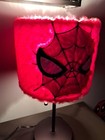 Marvel Spiderman Plush Shade Stick Lamp  Red  15  H X 7  W Pre-owned Lamp 