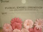 Paper Flowers Card Scrapbook Embellishments - Pink - 3 Packs