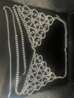 Sexy Rhinestone Body Chain Bra Top     Dazzling   Adjustable Festival  Club  Dance