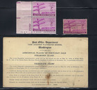 Telegraph Stamp  Of U s   May 7  1944     post Office Departament  