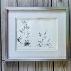 Original Pen   Ink Drawing     Signed E e  Niemann  1960 - Abstract Line Study