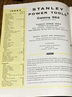 Vintage 1962 Stanley Power Tools Catalog  562 With Price List